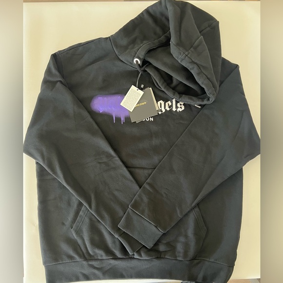 Palm Angels London Sprayed Logo Hoodie authentic size XXL